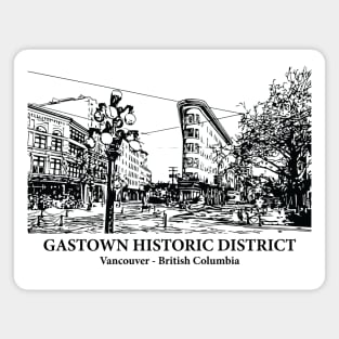 Gastown Historic District - Vancouver BC Magnet